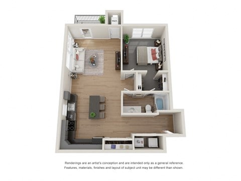 Connoisseur Floorplan at Maven Apartments, Burnsville, 55337
